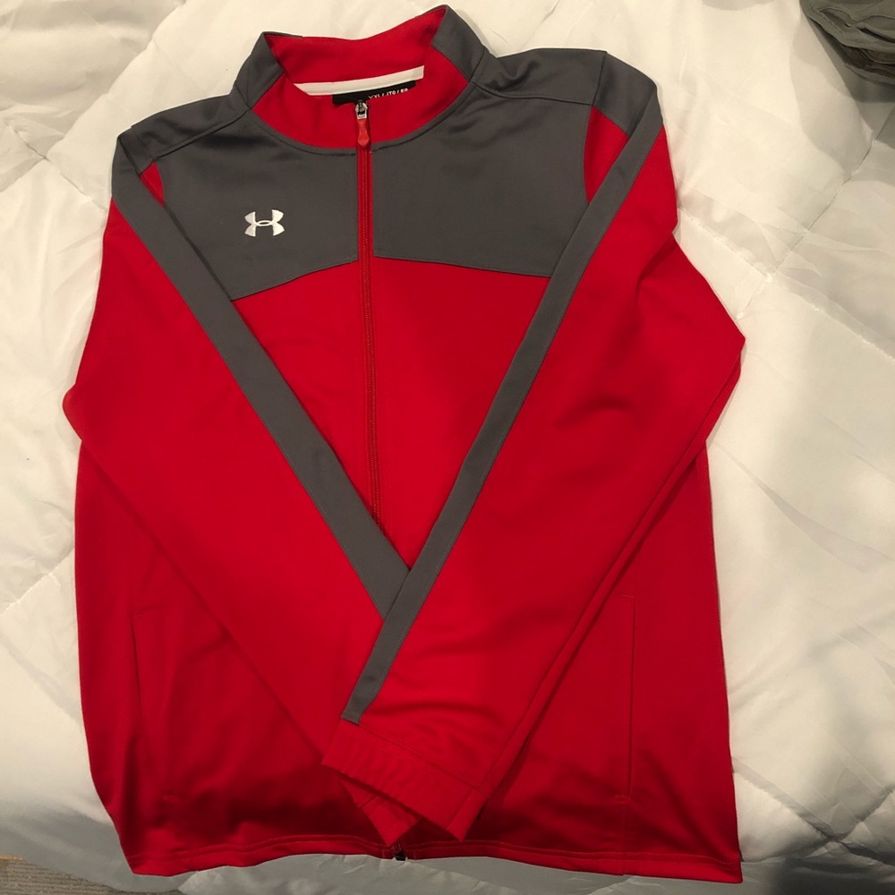Boys XL Under Armour full zip track jacket